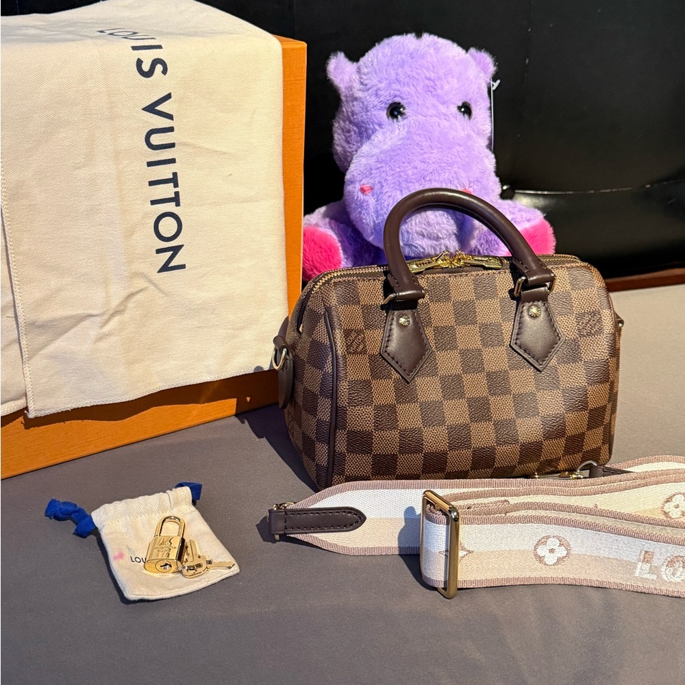 Louis Vuitton Checkered Brown Handbag